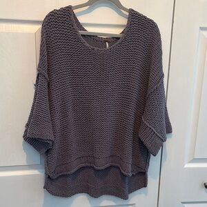 Free People Slubby Knit Sweater
